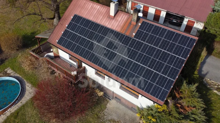 Hybridní fotovoltaická instalace 10 kWp